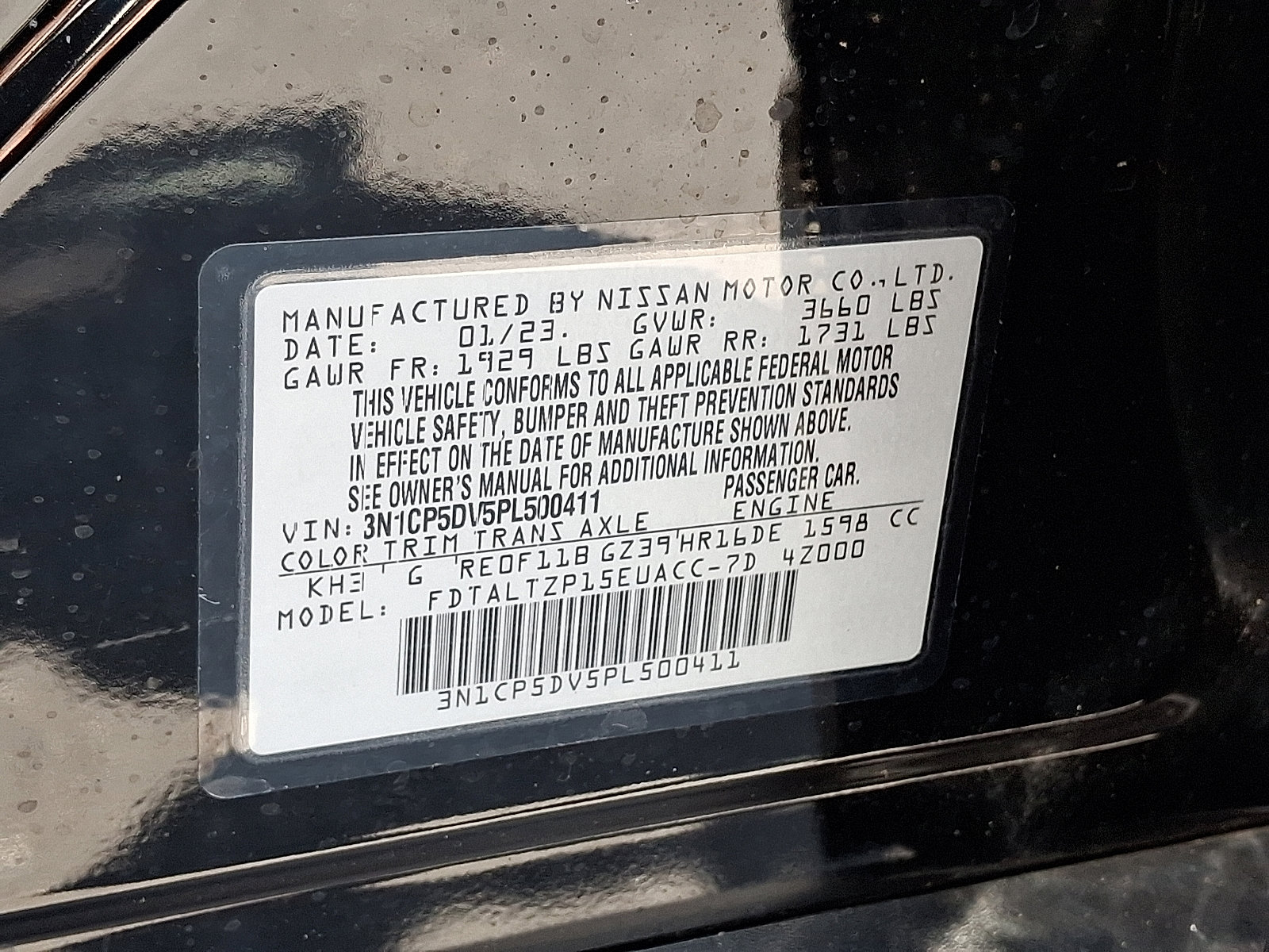 Certified 2023 Nissan Kicks SR w/ SR Premium Package FWD image 27