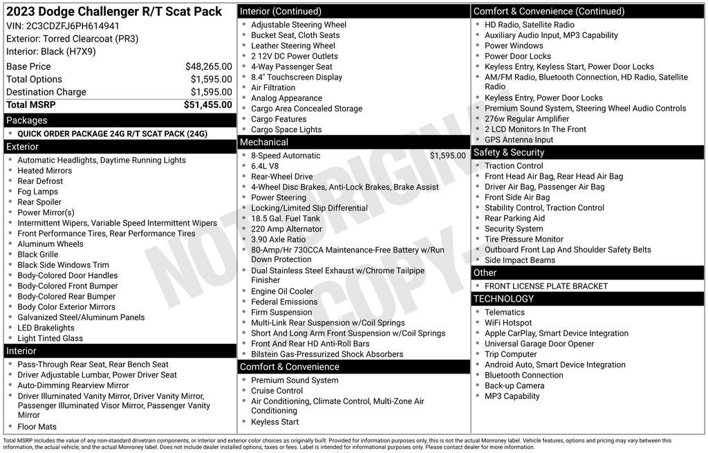 Used 2023 Dodge Challenger R/T Scat Pack image 39