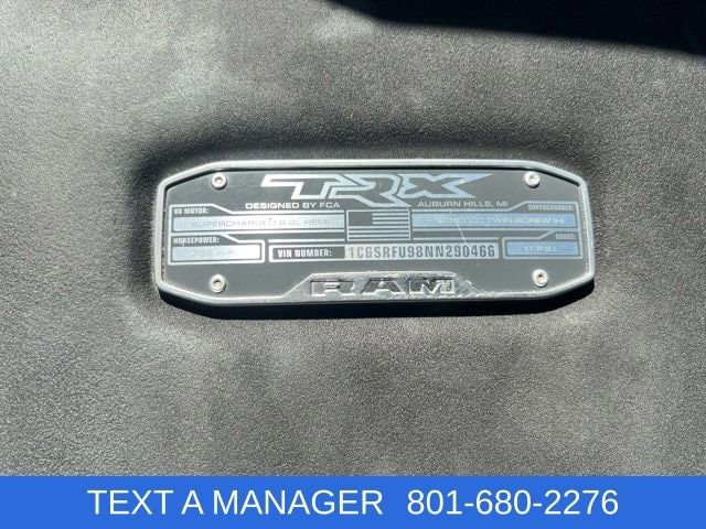 Used 2022 RAM 1500 TRX w/ TRX Level 2 Equipment Group AWD/4WD image 28