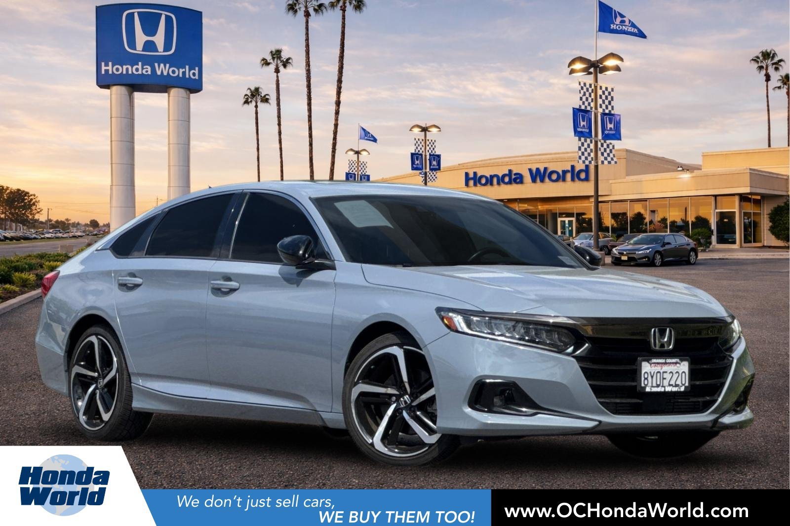 Certified 2021 Honda Accord Sport image 1