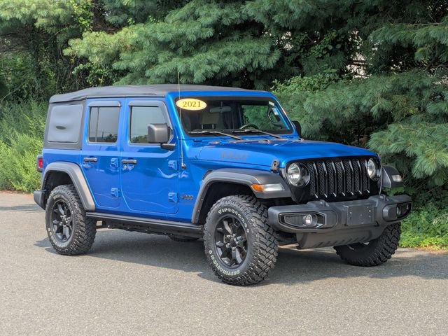Certified 2021 Jeep Wrangler Unlimited Sport AWD/4WD image 4