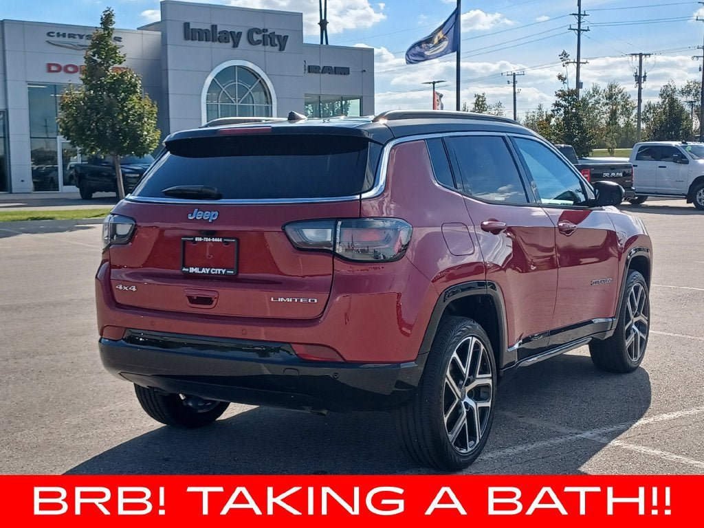 Used 2025 Jeep Compass Limited w/ Elite Group AWD/4WD image 4