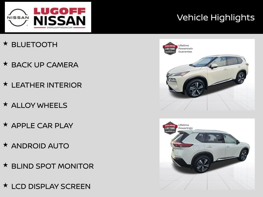 Certified 2023 Nissan Rogue Platinum AWD/4WD image 3