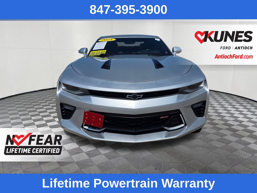 Used 2018 Chevrolet Camaro SS RWD image 2