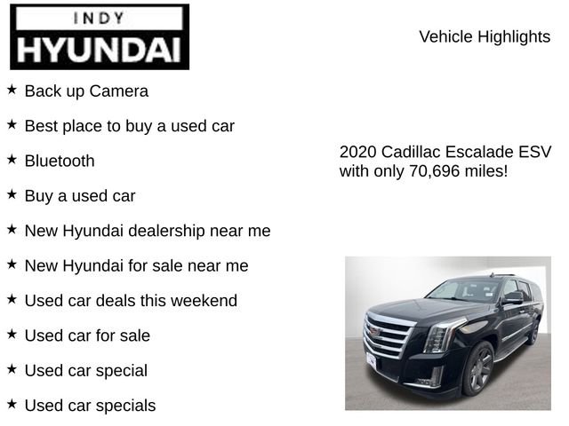 Used 2020 Cadillac Escalade ESV Luxury image 7
