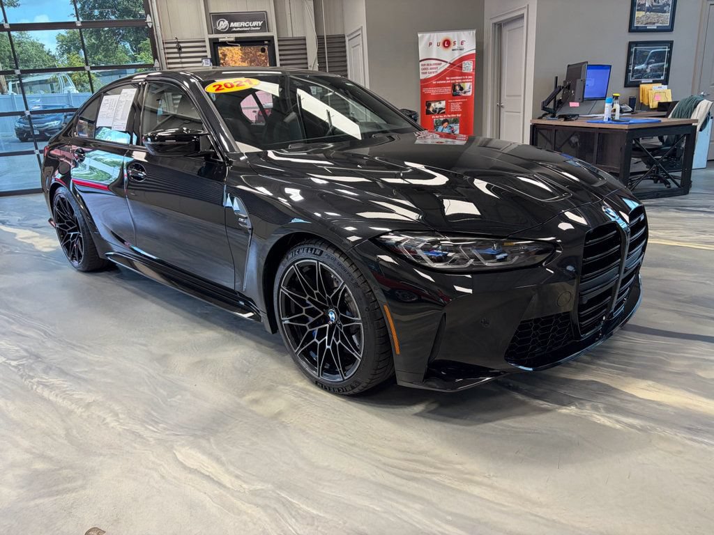 Used 2021 BMW M3 w/ Executive Package RWD image 1