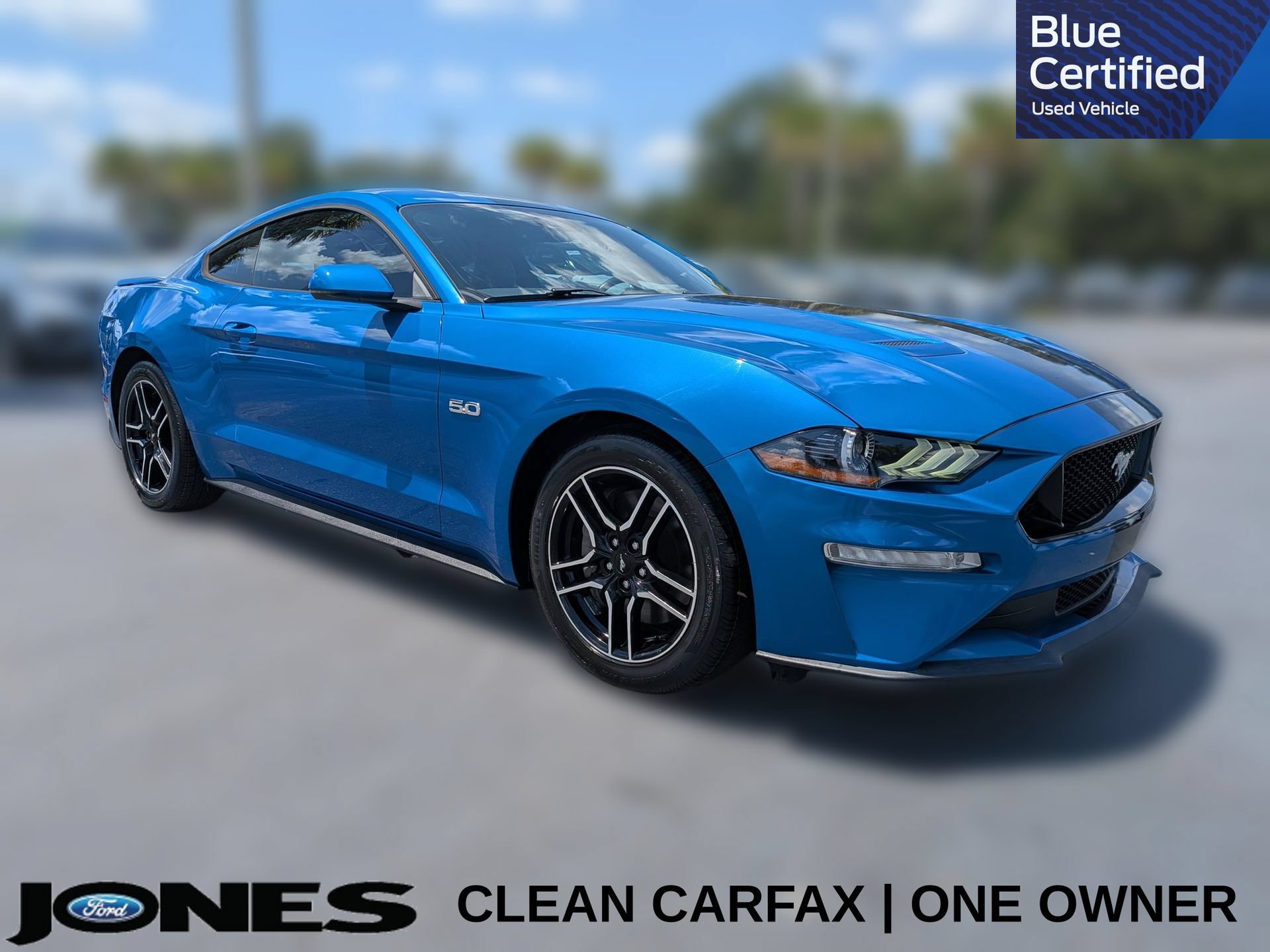 Certified 2019 Ford Mustang GT Premium w/ Equipment Group 401A RWD image 1