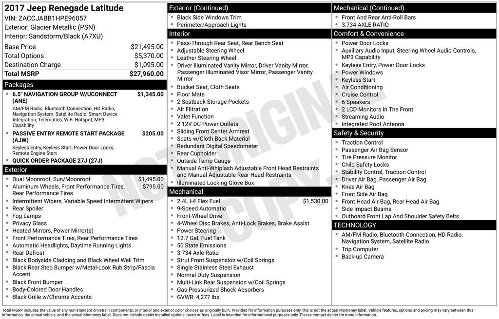 Used 2017 Jeep Renegade Latitude image 4