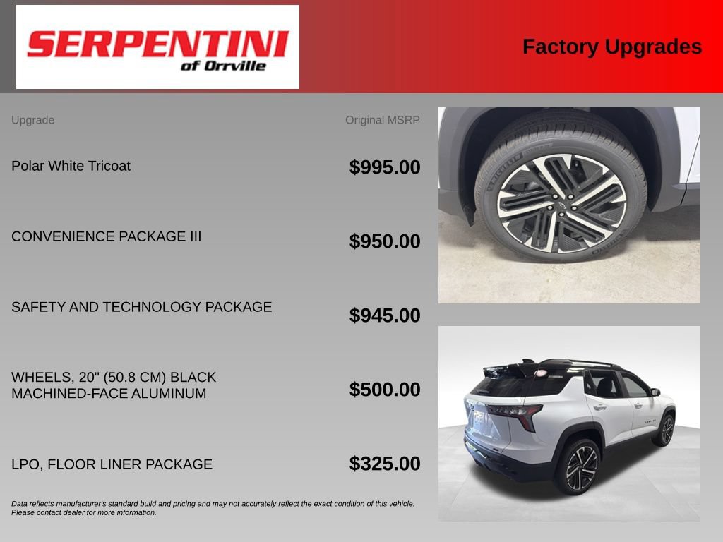 New 2026 Chevrolet Equinox RS w/ Convenience Package III FWD image 6