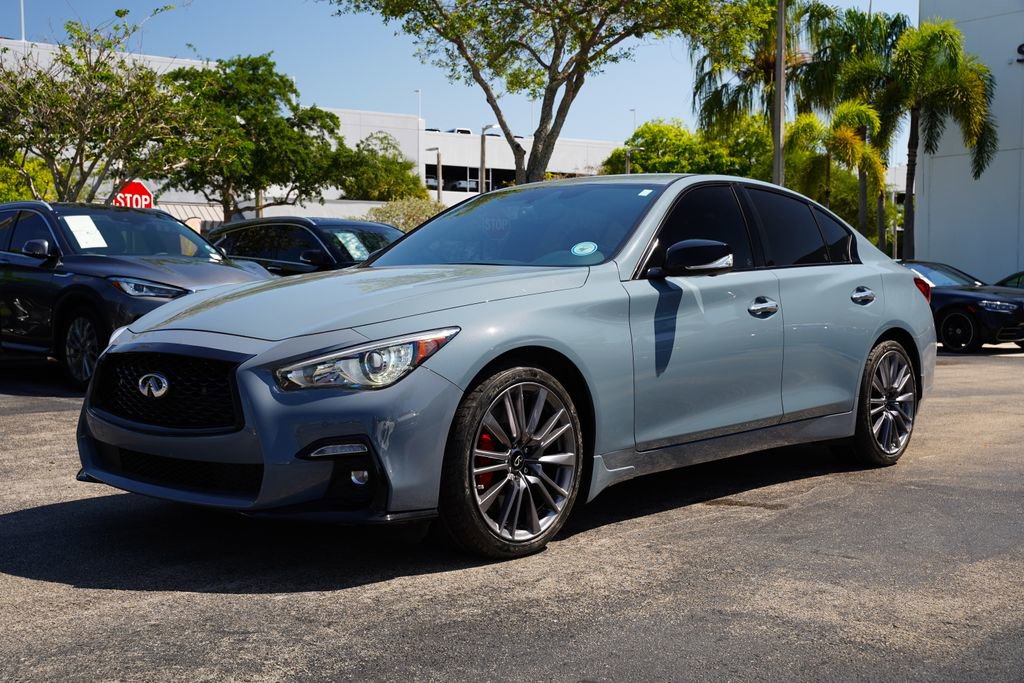 Used 2024 INFINITI Q50 Red Sport 400 AWD/4WD image 3