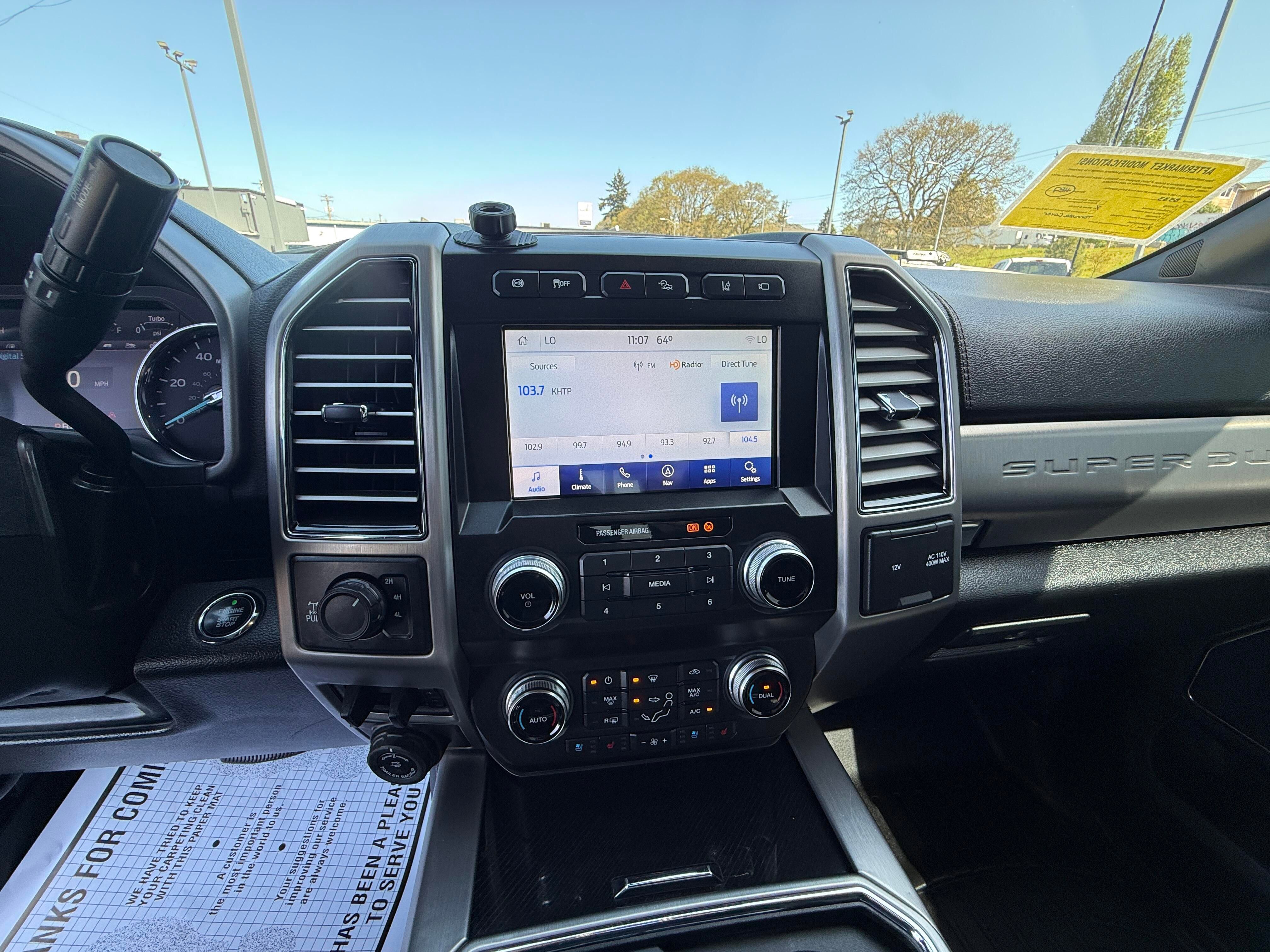 Used 2021 Ford F350 Platinum w/ Tremor Off-Road Package AWD/4WD image 13
