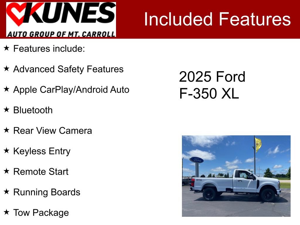 New 2025 Ford F350 XL w/ STX Appearance Package image 3