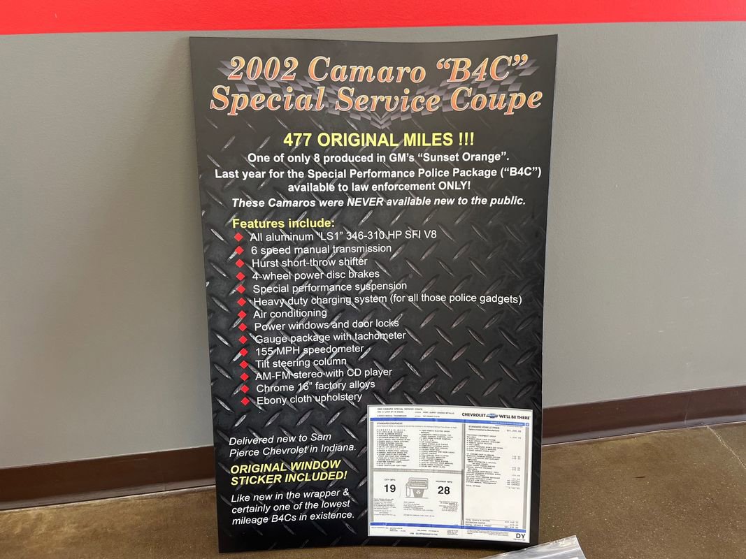 Used 2002 Chevrolet Camaro Z28 w/ Preferred Equipment Group image 14