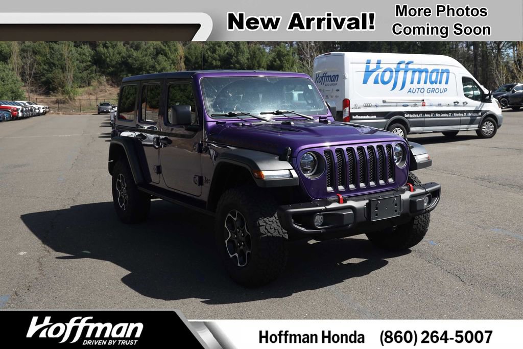 Used 2023 Jeep Wrangler Unlimited Rubicon w/ Steel Bumper Group image 1