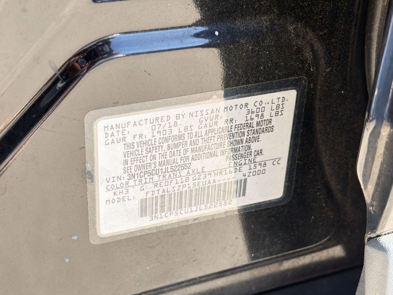 Used 2018 Nissan Kicks SV image 19