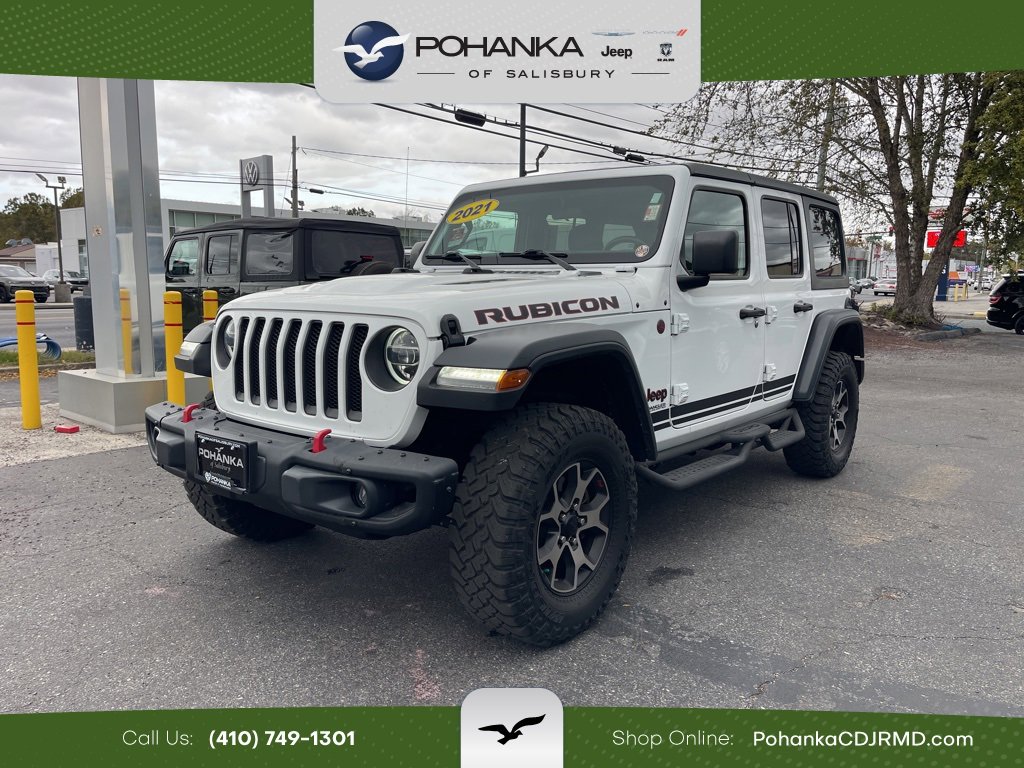 Used 2021 Jeep Wrangler Unlimited Rubicon w/ Steel Bumper Group video 1