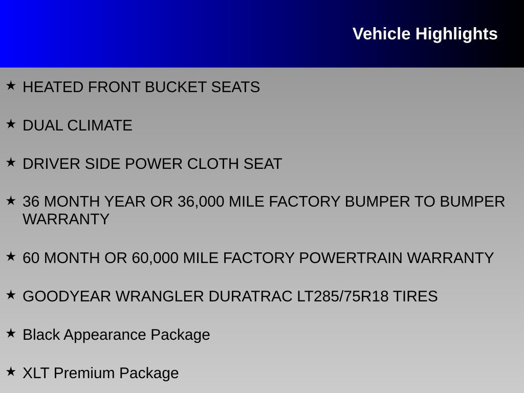 Used 2026 Ford F250 XLT w/ Tremor Off-Road Package AWD/4WD image 12
