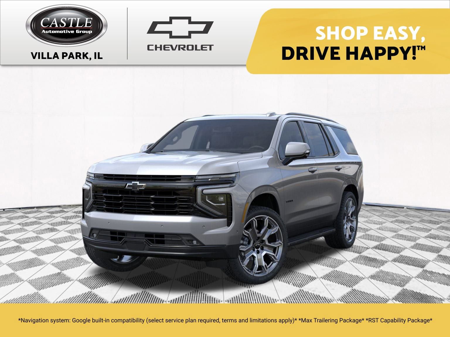 New 2026 Chevrolet Tahoe RST w/ RST Capability Package