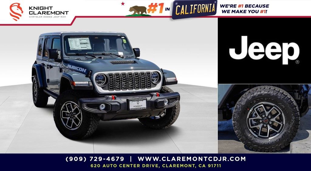 New 2026 Jeep Wrangler Unlimited Rubicon w/ Whitecap Package