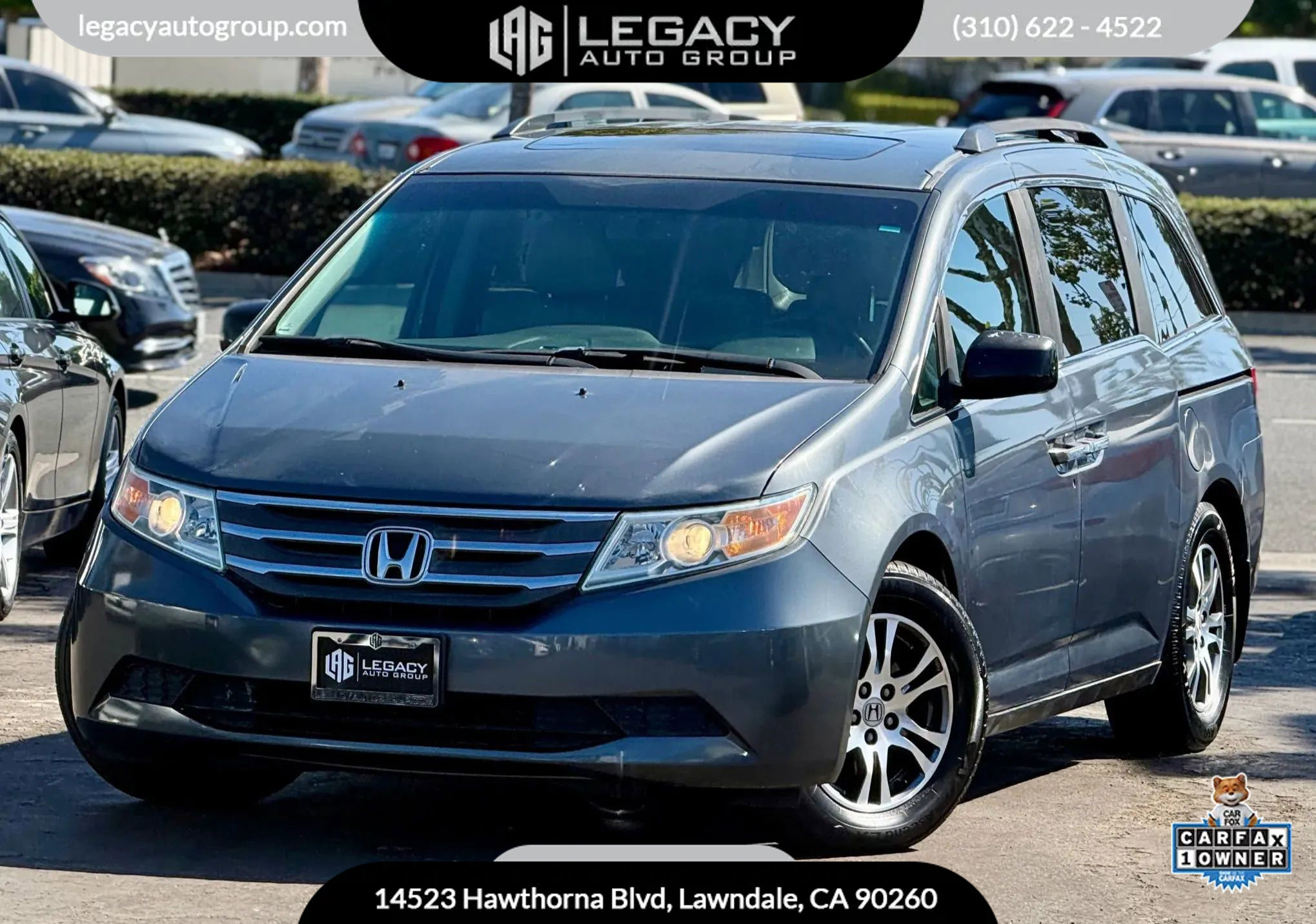 Used 2012 Honda Odyssey EX-L