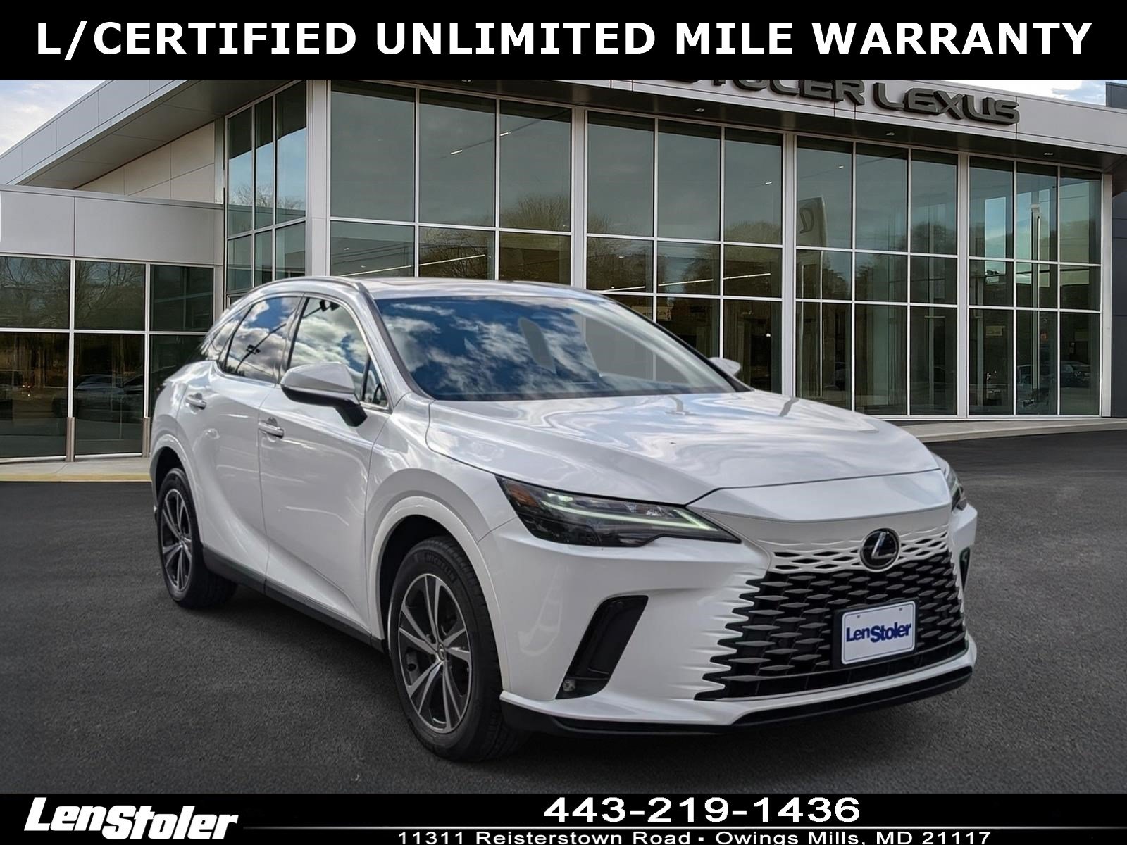Certified 2024 Lexus RX 350 Premium w/ Accessory Package (Z1)