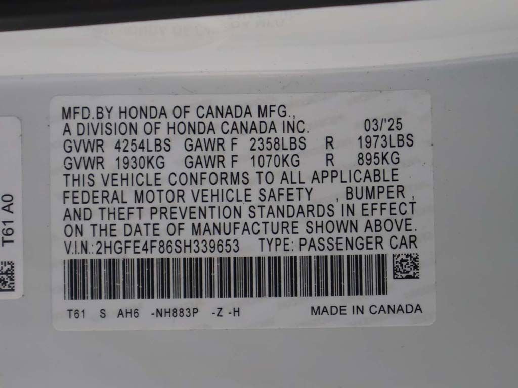 Used 2025 Honda Civic Sport image 52