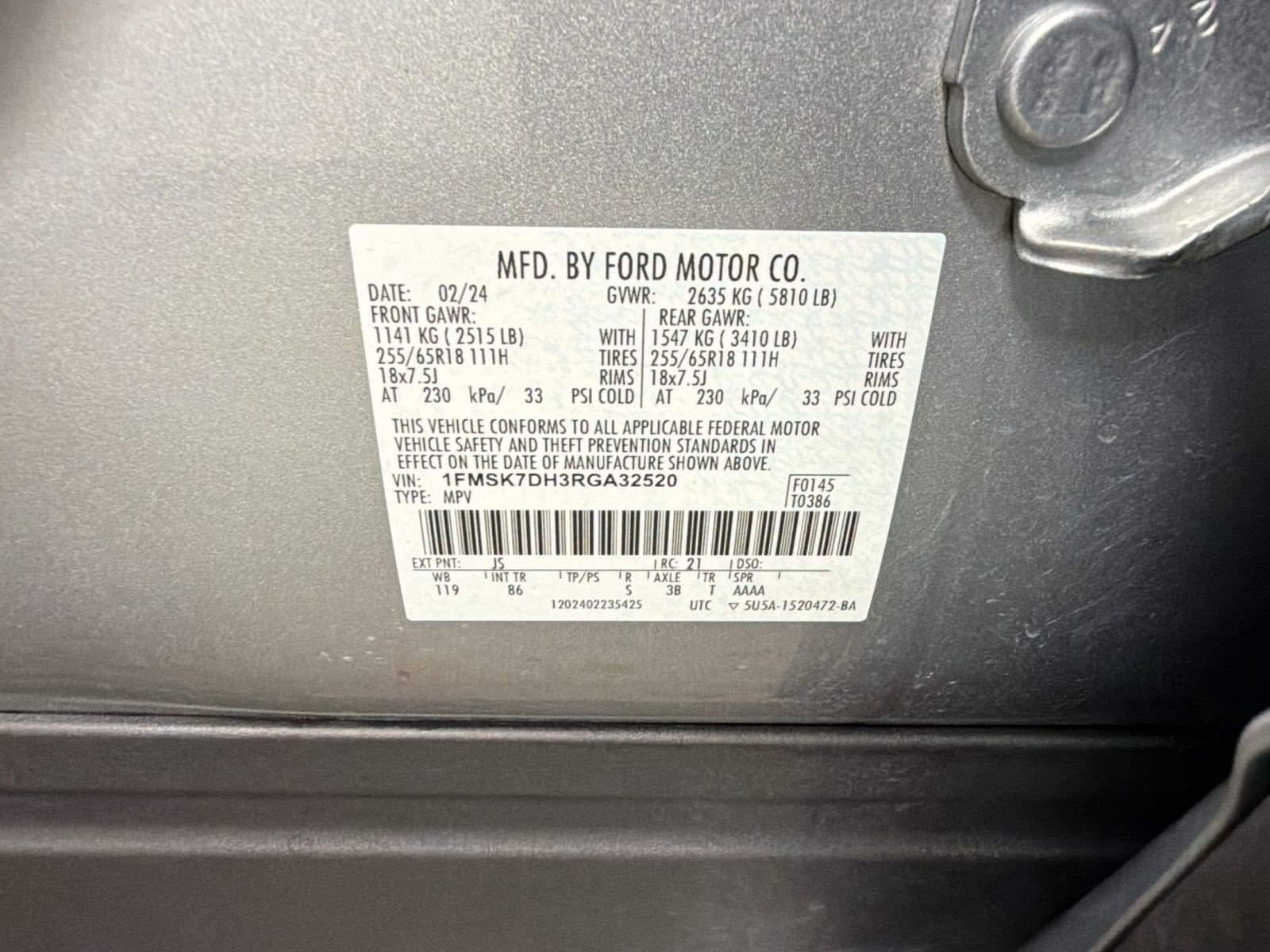 Used 2024 Ford Explorer XLT RWD image 20