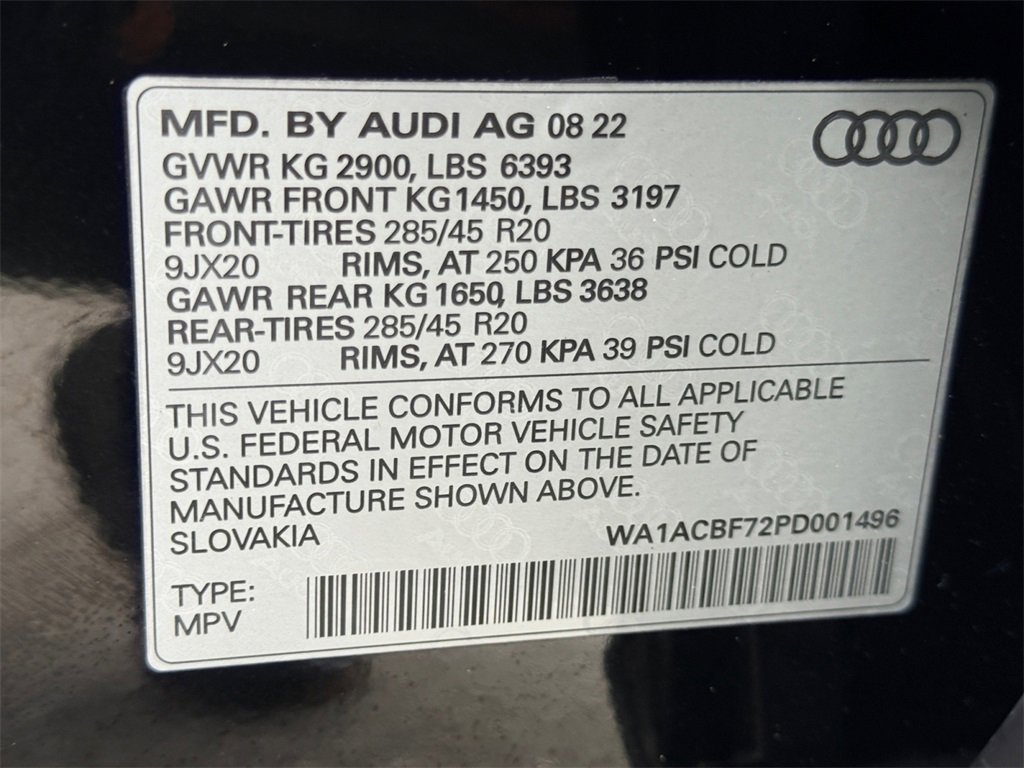 Used 2023 Audi Q7 2.0T Premium w/ Convenience Package image 28