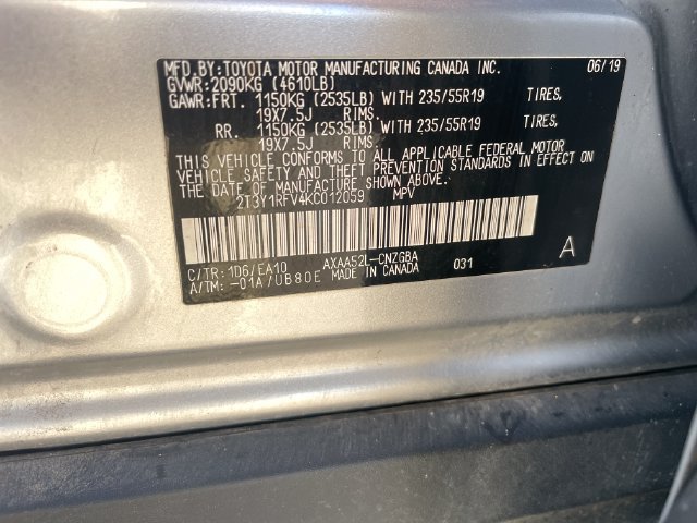Used 2019 Toyota RAV4 Limited w/ Cold Weather Package FWD image 33