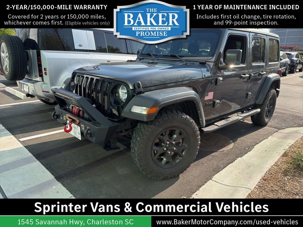 Used 2022 Jeep Wrangler Unlimited Sport