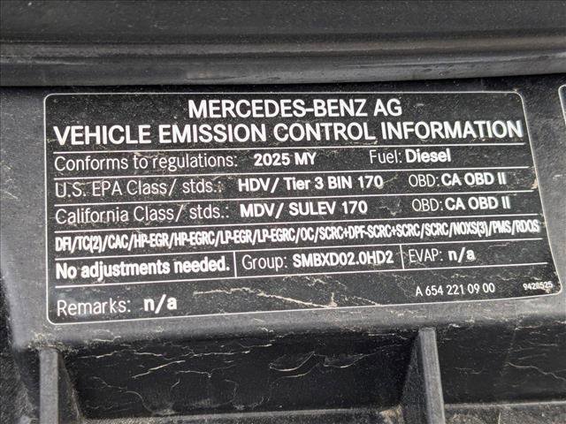 New 2025 Mercedes-Benz Sprinter 2500 image 17