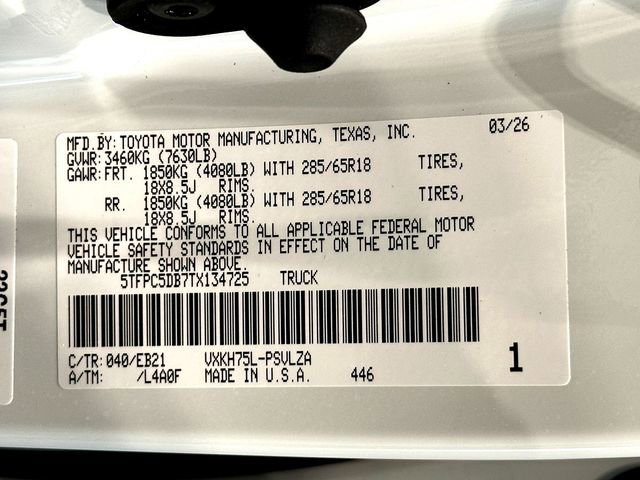 New 2026 Toyota Tundra TRD Pro image 23