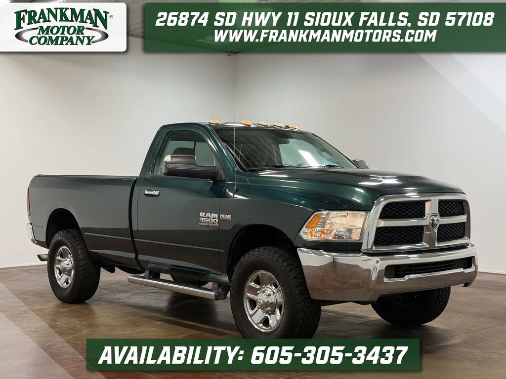 Used 2018 RAM 3500 SLT w/ Snow Chief Group AWD/4WD image 1