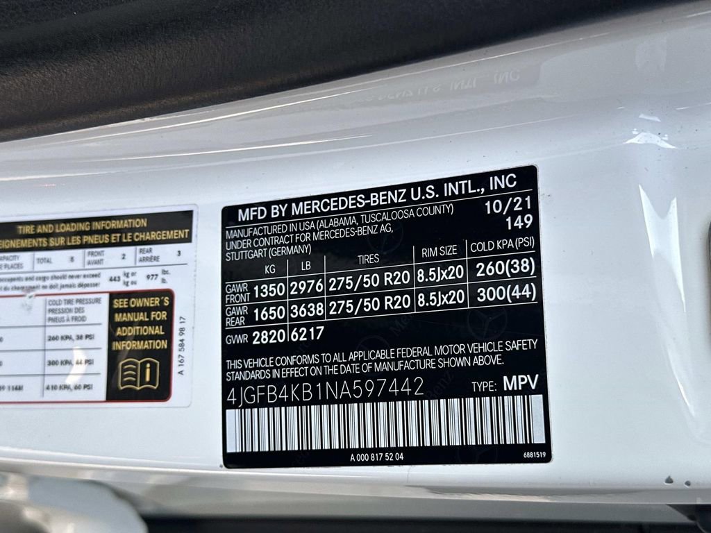 Used 2022 Mercedes-Benz GLE 350 4MATIC w/ Premium Package image 32