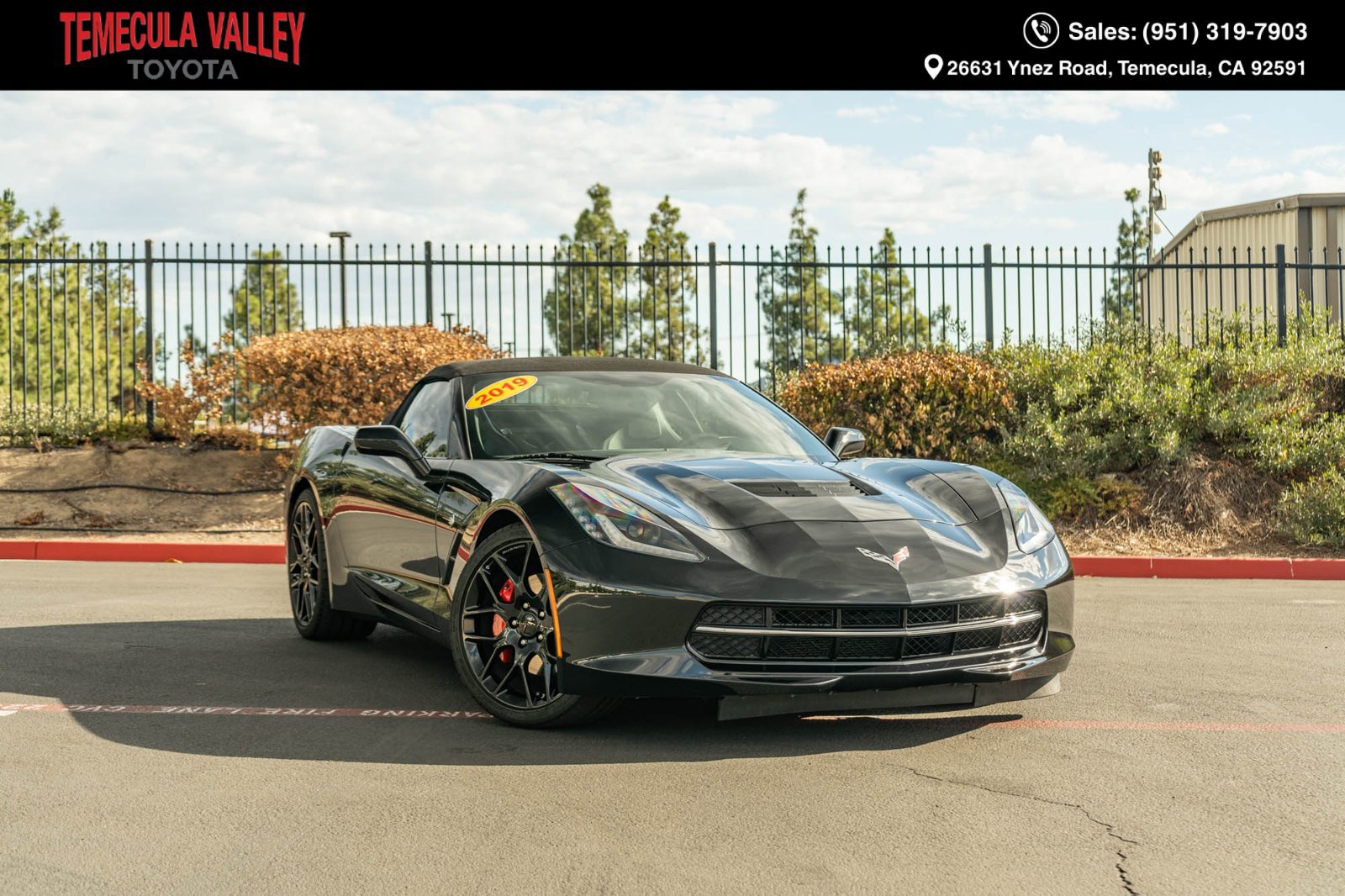 Used 2019 Chevrolet Corvette Stingray Convertible w/ 1LT