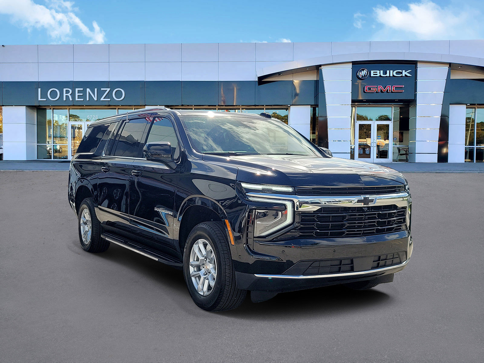 Used 2025 Chevrolet Suburban LS w/ LPO, Dark Essentials Package RWD image 3