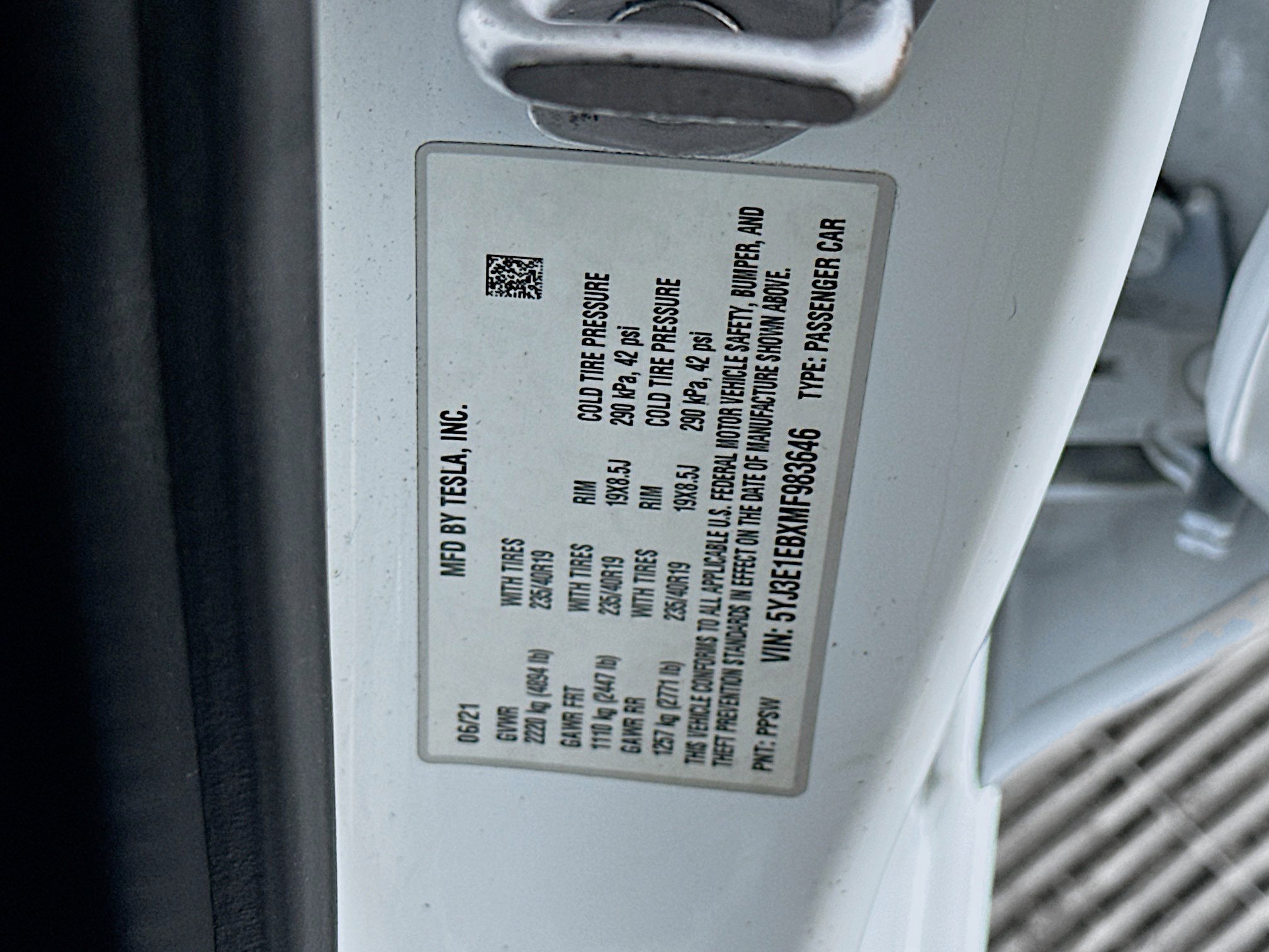 Used 2021 Tesla Model 3 Long Range AWD/4WD image 12