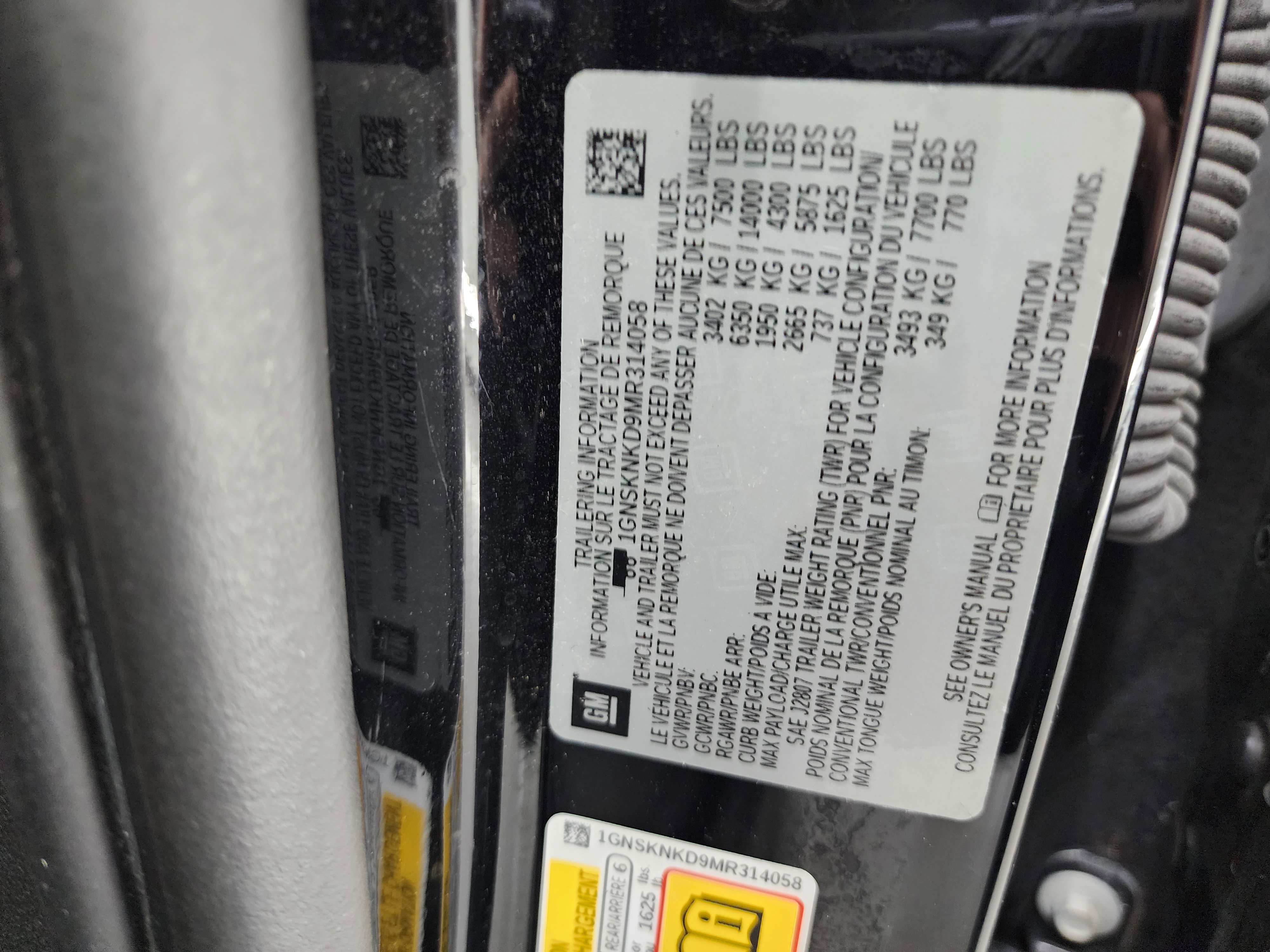 Used 2021 Chevrolet Tahoe LT image 64