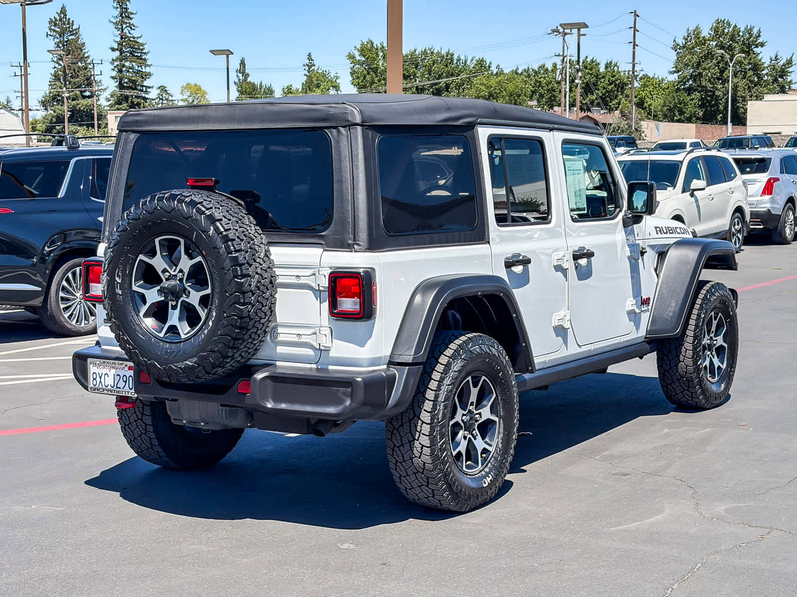 Used 2021 Jeep Wrangler Unlimited Rubicon AWD/4WD image 4