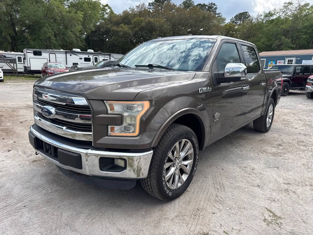 Used 2015 Ford F150 King Ranch w/ Equipment Group 601A Luxury AWD/4WD image 1