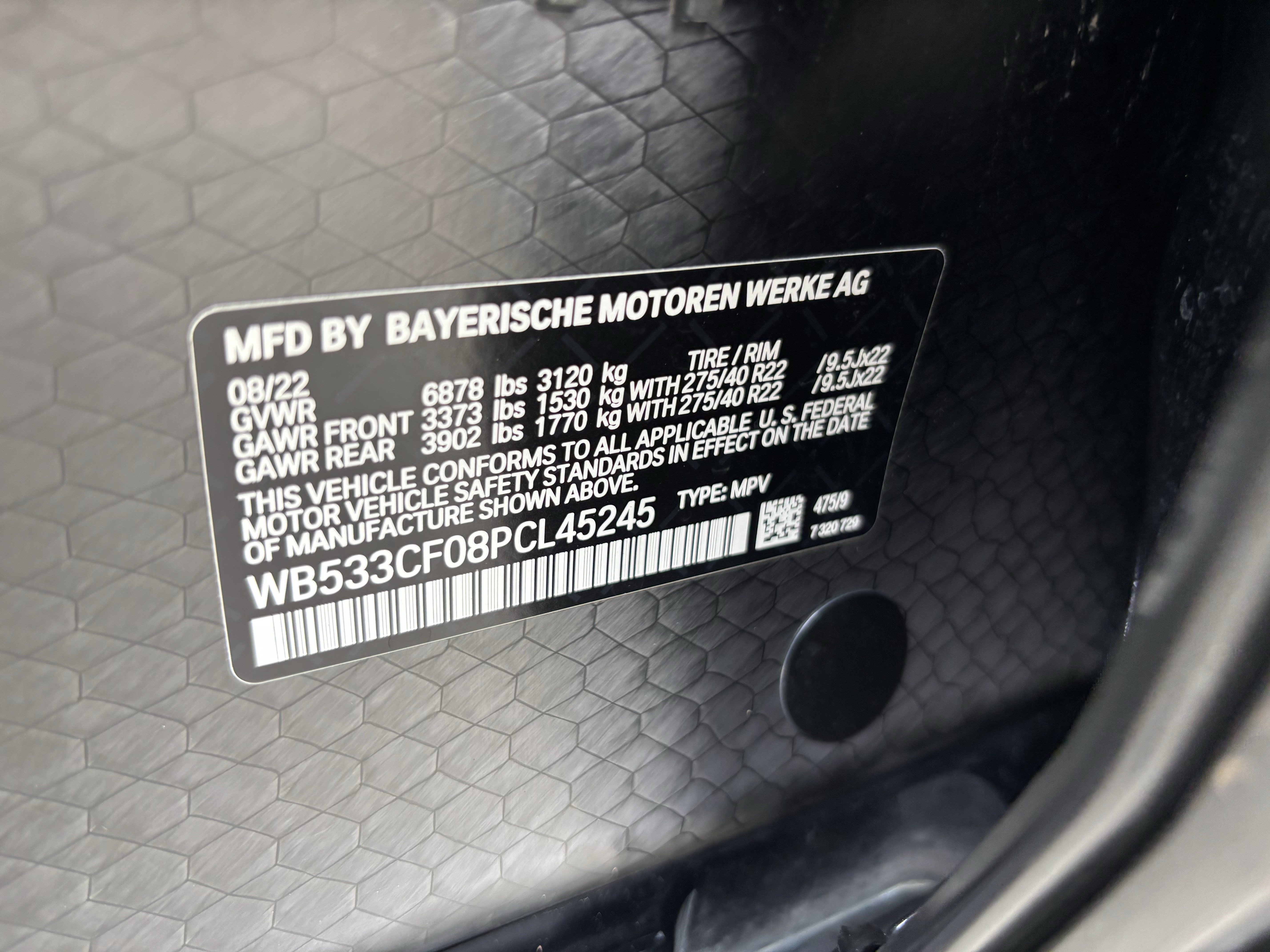 Certified 2023 BMW iX M60 w/ Executive Package AWD/4WD image 37