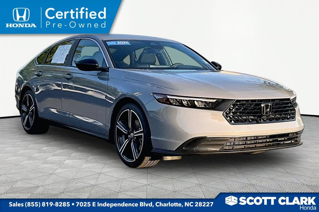 Certified 2025 Honda Accord Sport