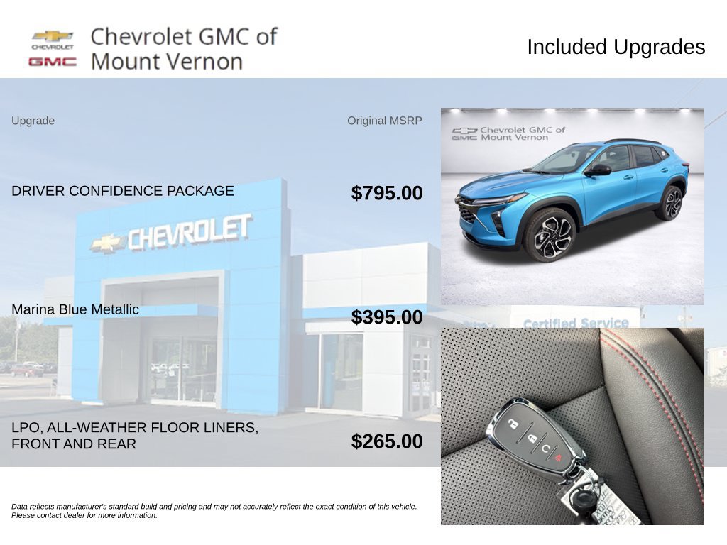 New 2026 Chevrolet Trax RS w/ Driver Confidence Package FWD image 6