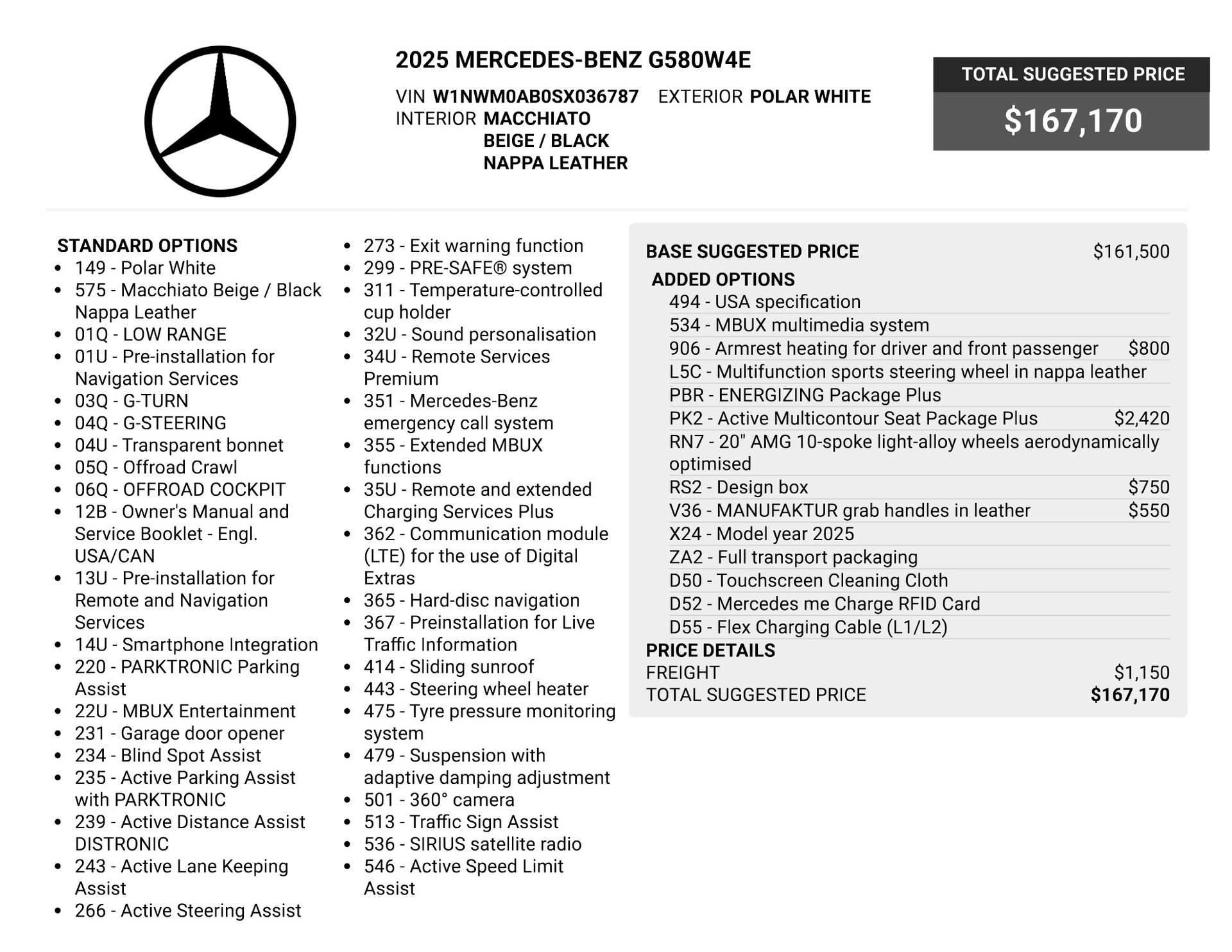 Used 2025 Mercedes-Benz G 580 w/ EQ Technology image 81