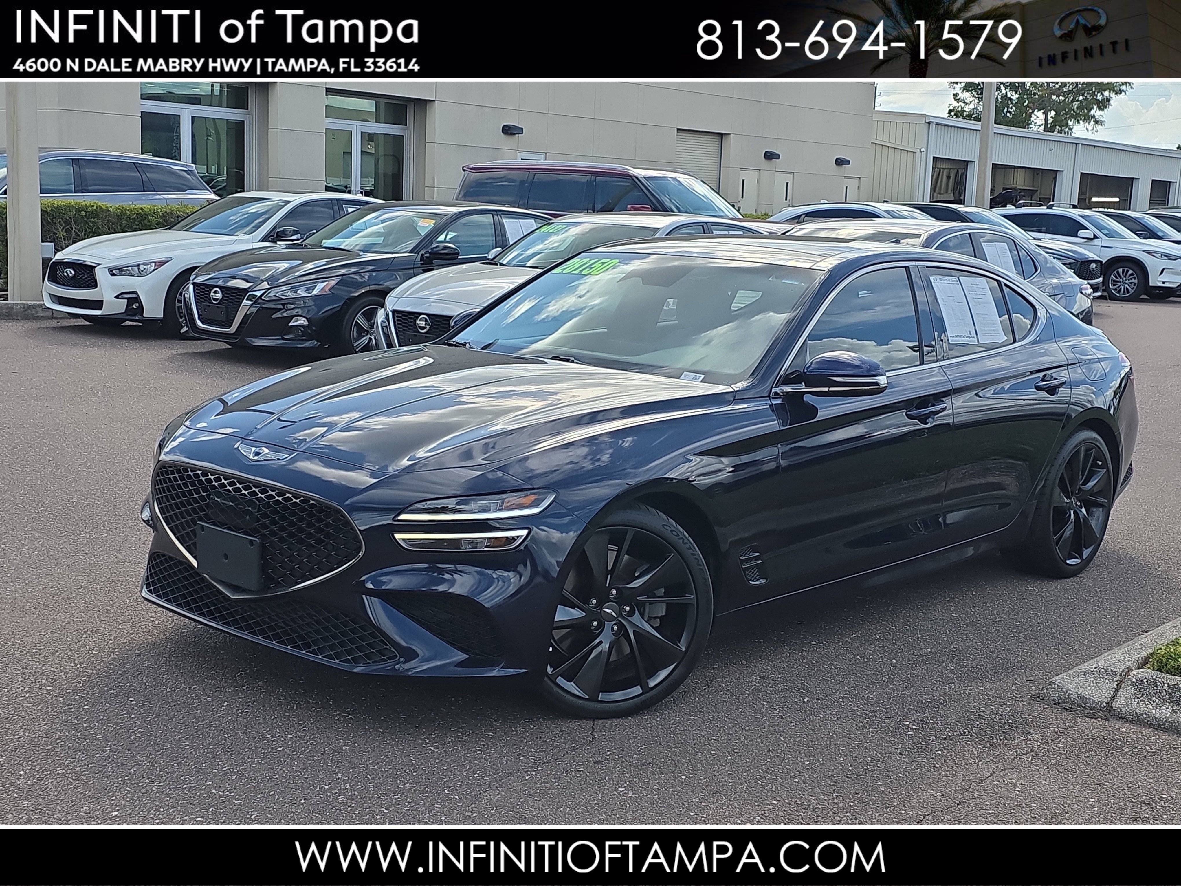 Used 2022 Genesis G70 3.3T w/ Sport Advanced Package