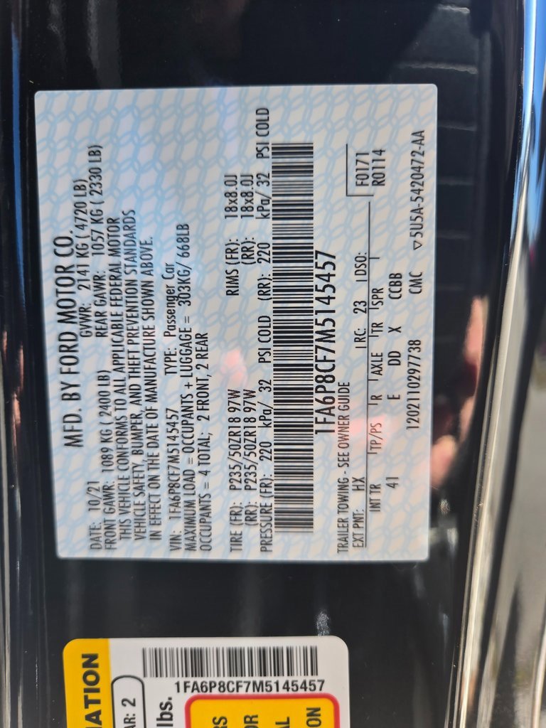 Used 2021 Ford Mustang GT Premium image 12