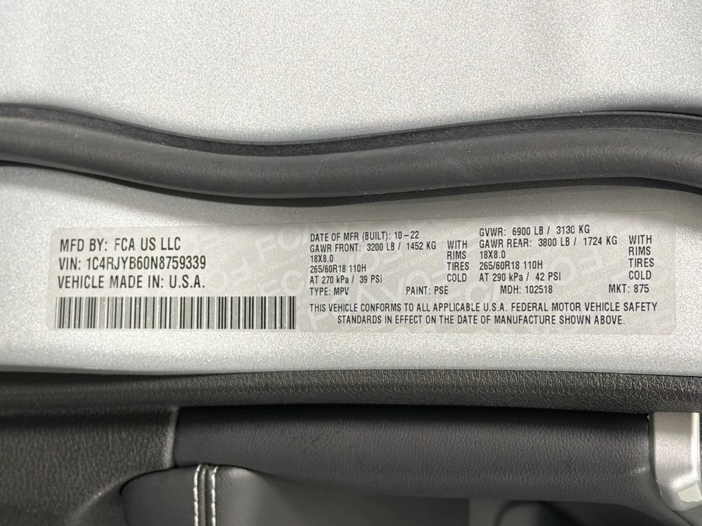 Used 2022 Jeep Grand Cherokee Limited 4xe AWD/4WD image 33