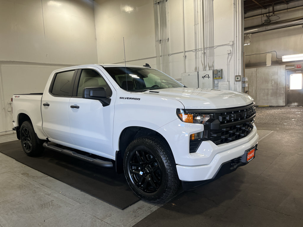 New 2026 Chevrolet Silverado 1500 Custom w/ Turbomax Blackout Package AWD/4WD image 3