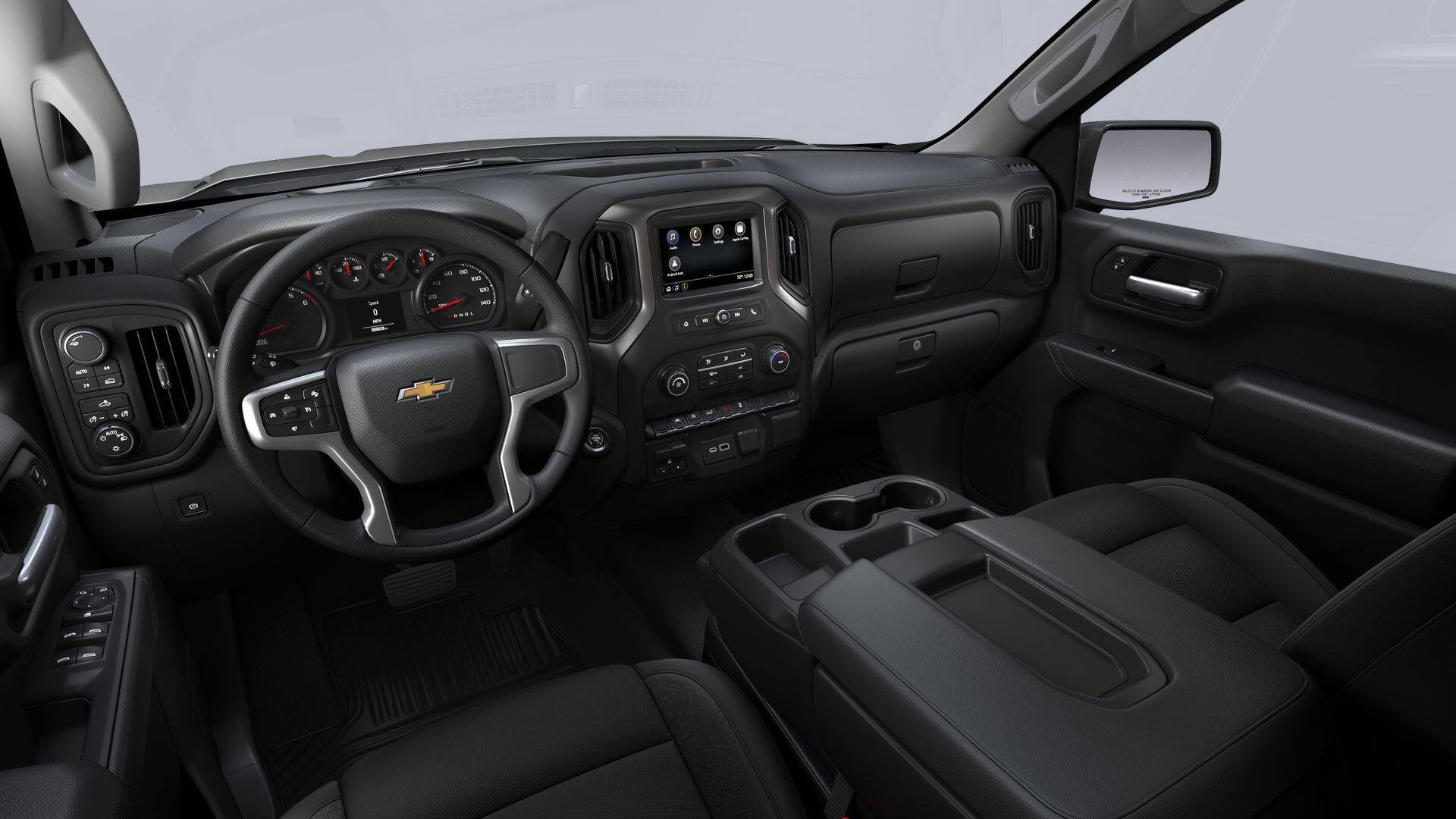 New 2026 Chevrolet Silverado 1500 Custom w/ Turbomax Blackout Package AWD/4WD image 37