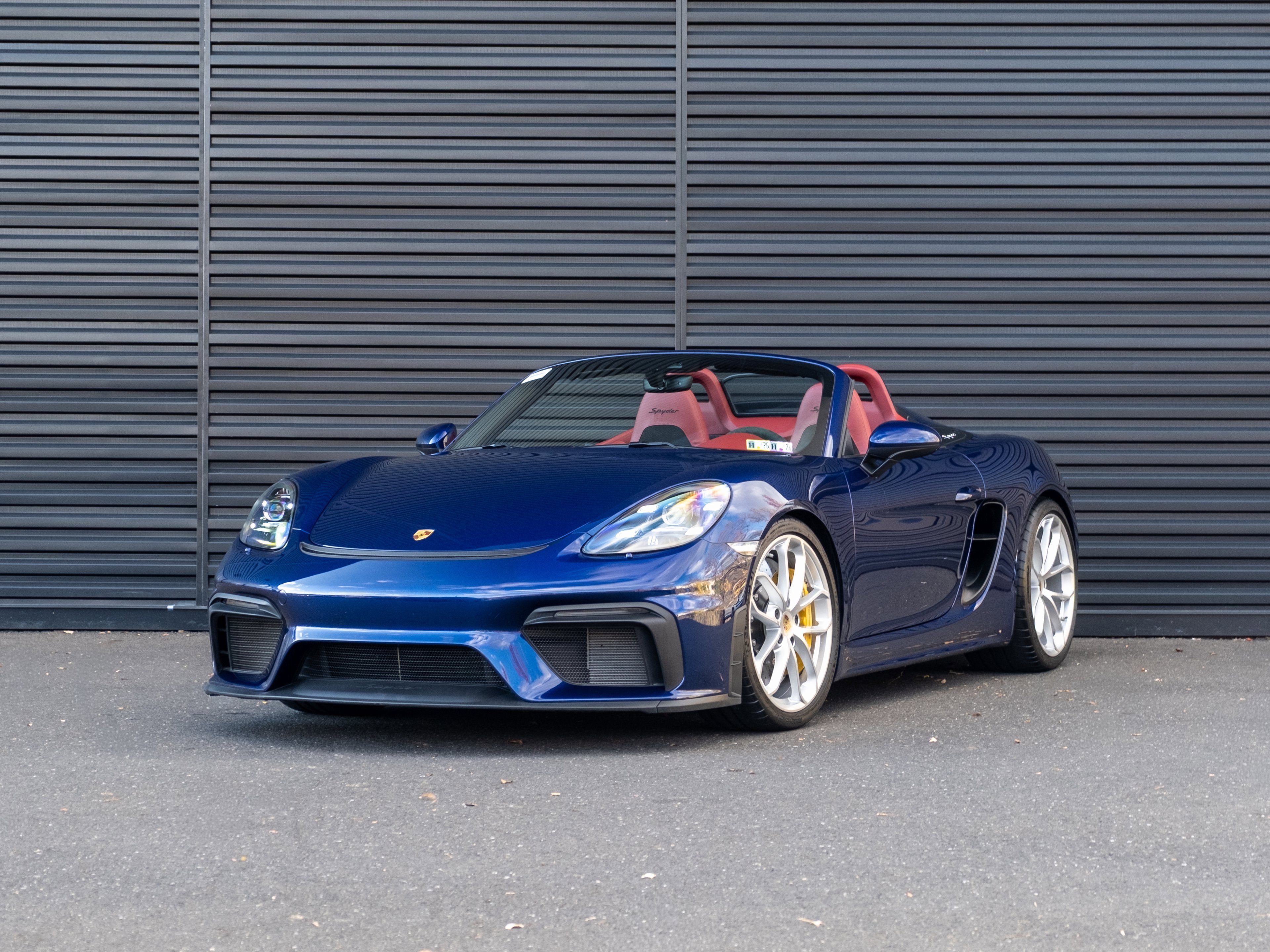 Certified 2021 Porsche 718 Boxster Spyder image 1
